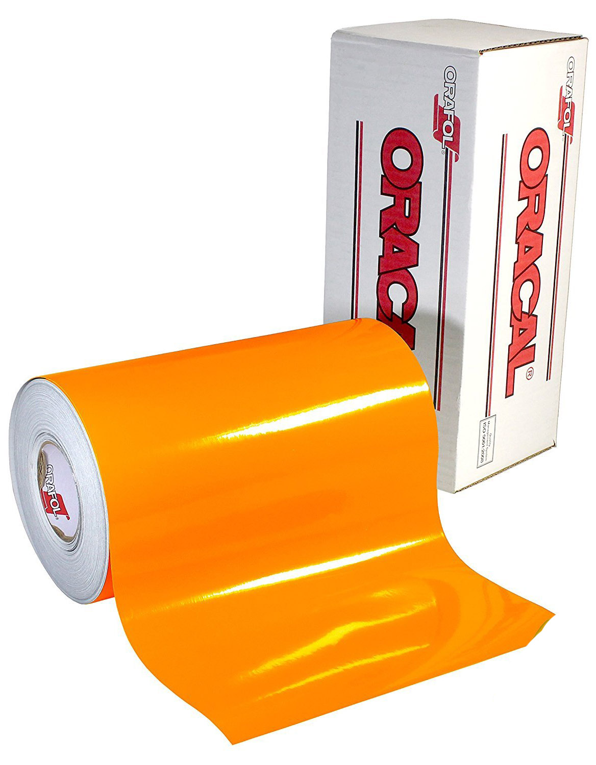 15IN ORANGE C/8300 TRANSPARENT CAL - Oracal 8300 Transparent Calendered PVC Film